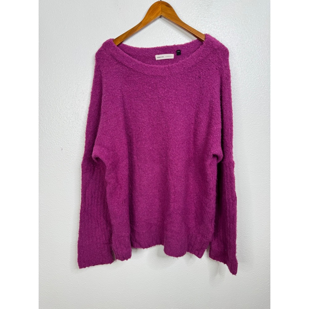 Sleeping on Snow Pink Fuzzy Oversized Sweater‎ Size Large